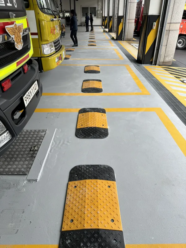 경계석낮춤공사 시공 현장